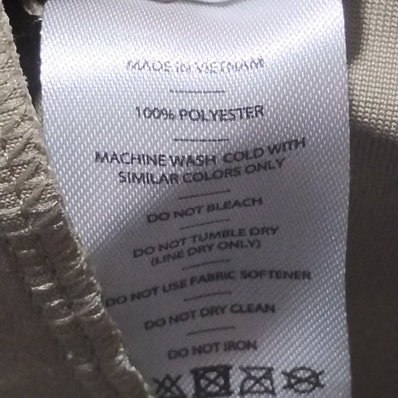 Rhone Commuter Pants Mens 34 Khaki Tan Slim Fit Tech Chinos 100036 - Picture 11 of 15